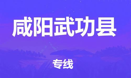 邯鄲到咸陽武功縣物流專線-家具運輸專線-直達(dá)運輸